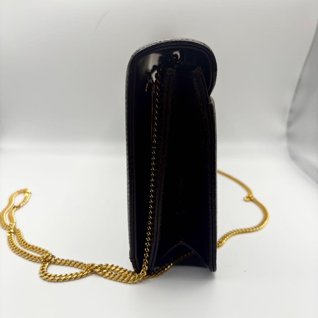 ①GIVENCY 4Gロゴ チェーン ショルダーバッグ