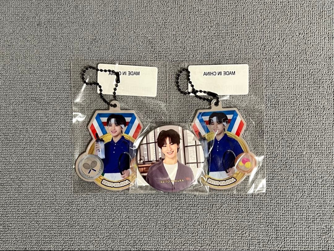 FANTASTICS 木村慧人 クリアチャーム/缶バッジ② - メルカリ