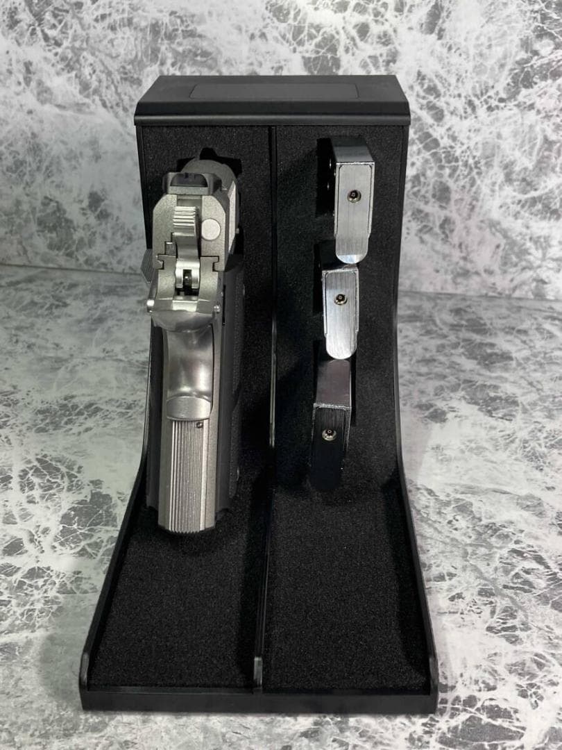 「エアガン　ハンドガン 収納ボックス　1丁＆3マグ　サバイバルゲーム」jo-db