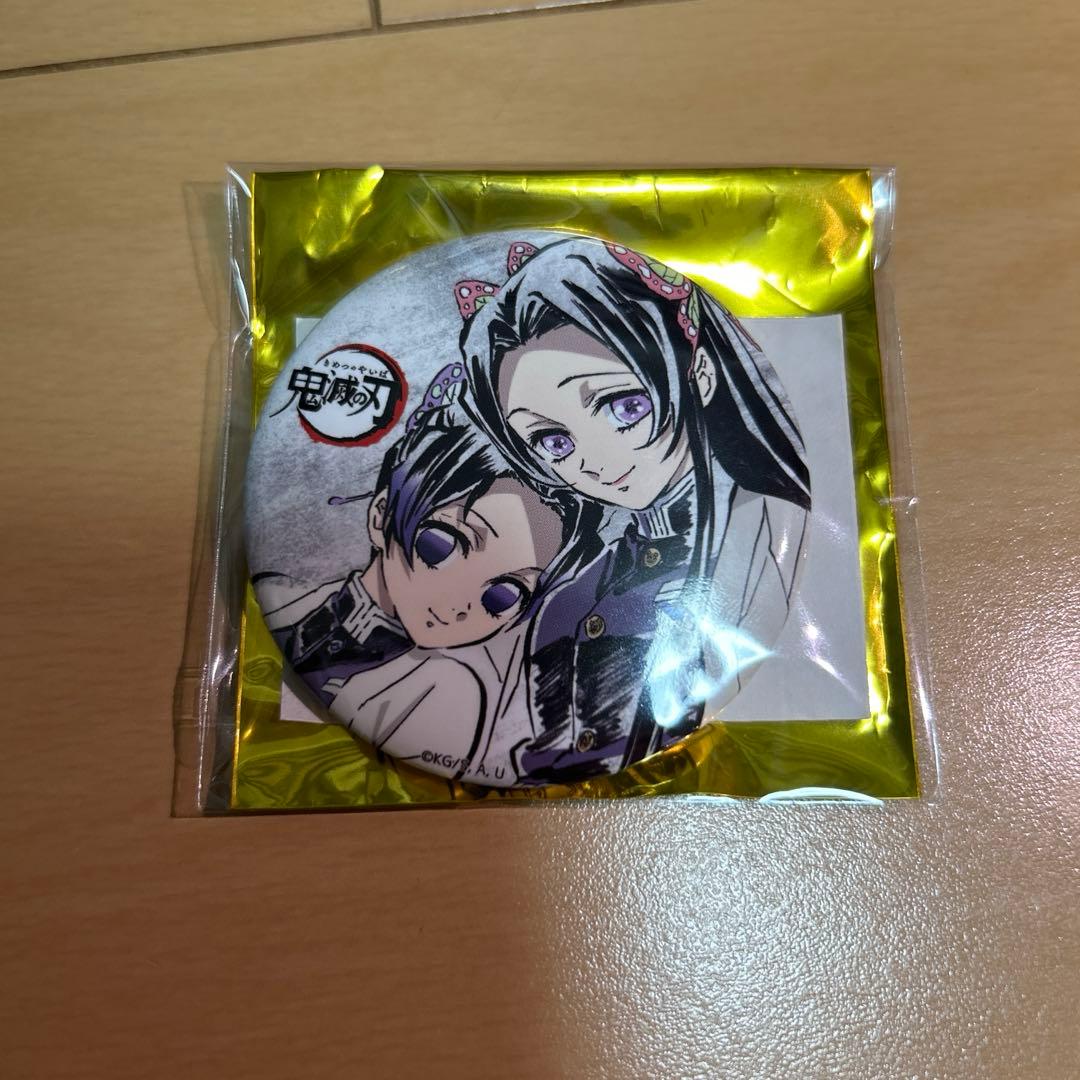 鬼滅の刃 全集中展 幕間画缶バッジ 胡蝶しのぶ 胡蝶カナエ 鬼