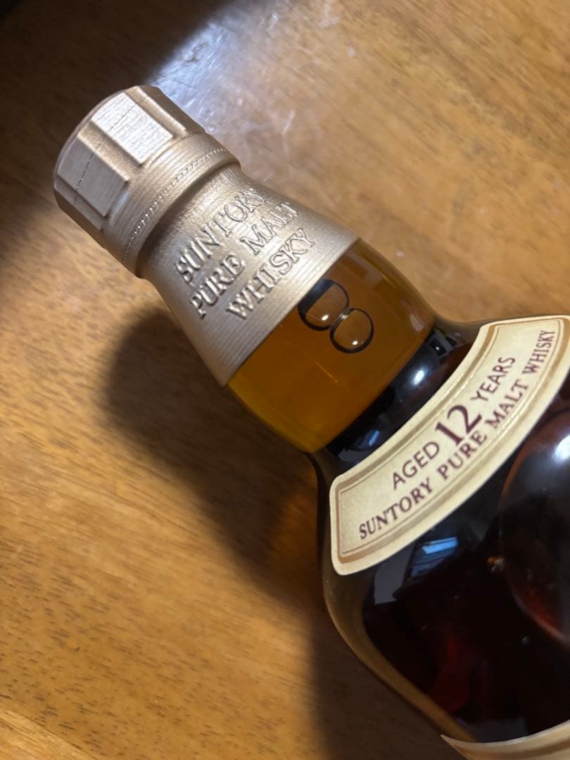 稀少華ラベル】サントリー 山崎12年 ピュアモルトウイスキー 750ml 箱付
