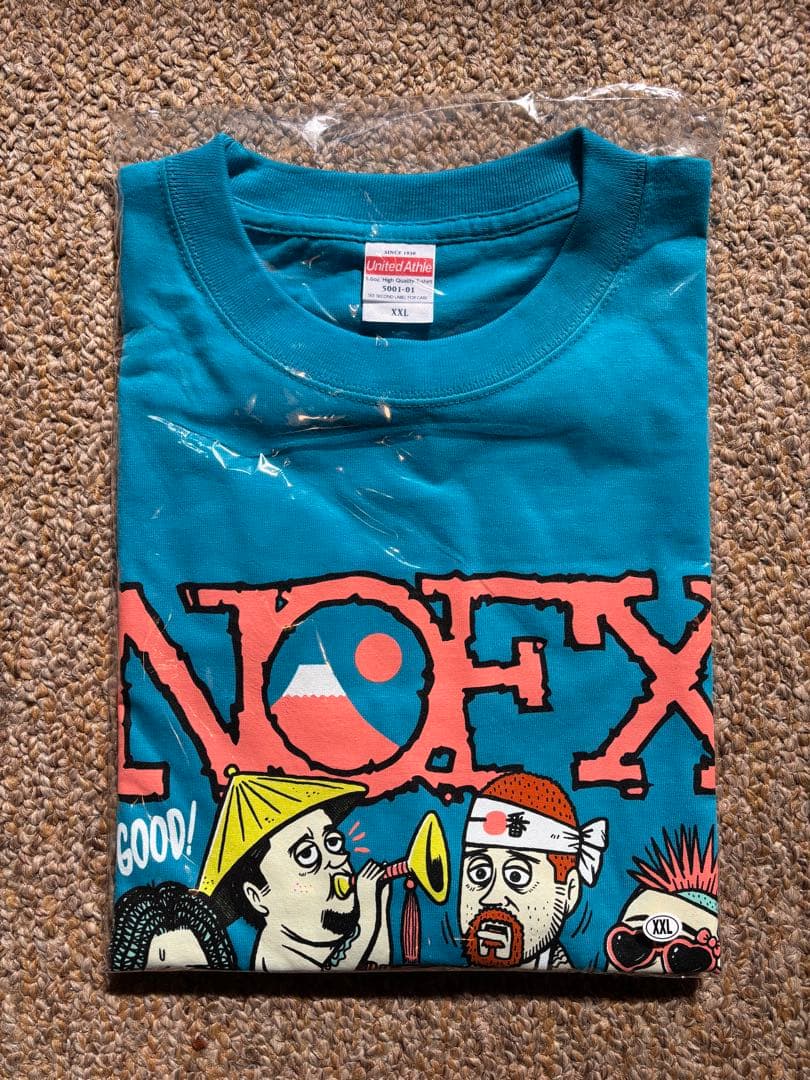 NOFX Tシャツ XXL ファイナルジャパンツアー NOFX ファイナルツアー Tシャツ 2024 NOFX Tシャツ XXL ファイナル