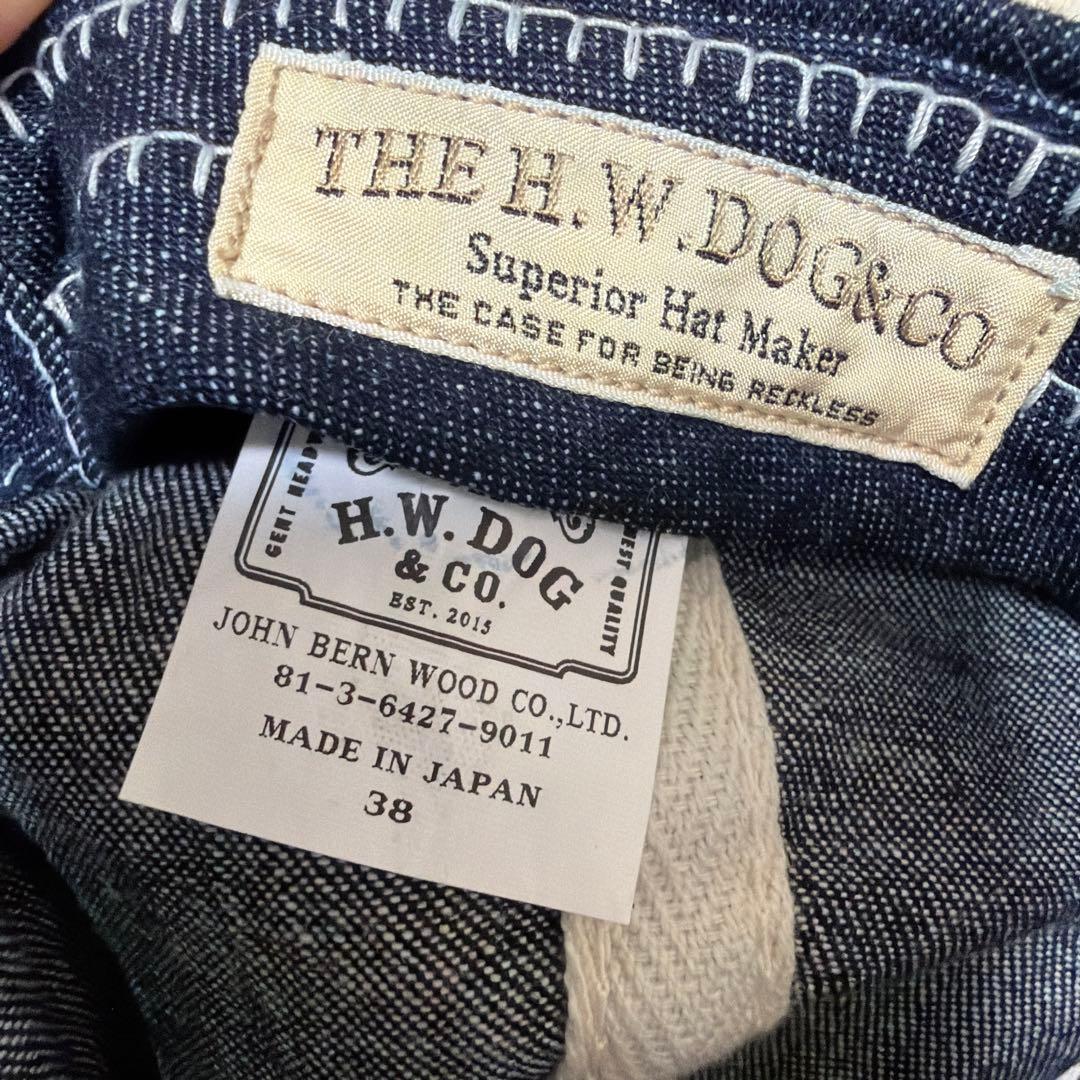 watako0315 H.W.DOG & CO. デニムキャップ 38