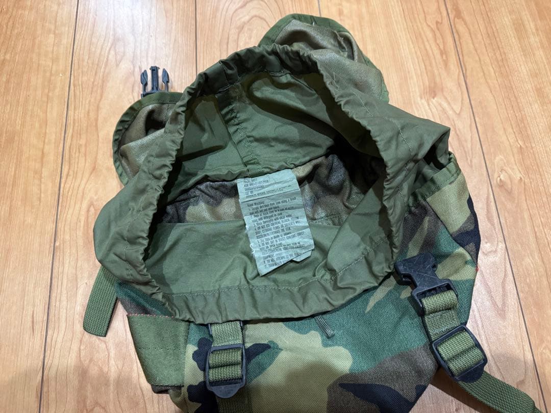 米軍実物】極上品 米軍のMOLLEフィールドパック ブットパック 97年製