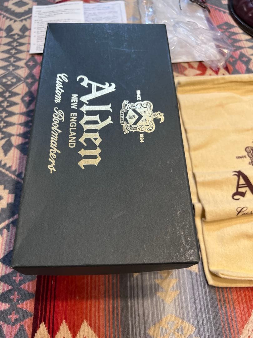 Alden オールデン Vチップ コードバン 54321 バーガンディ