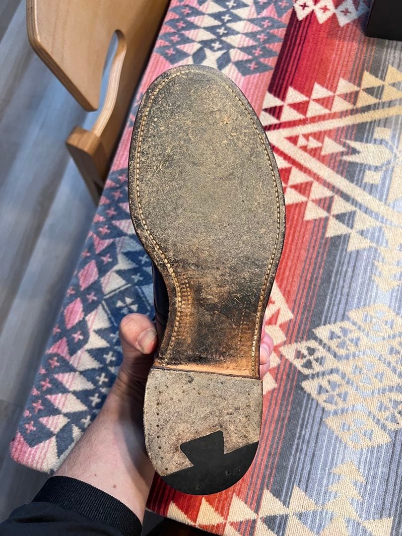 Alden オールデン Vチップ コードバン 54321 バーガンディ