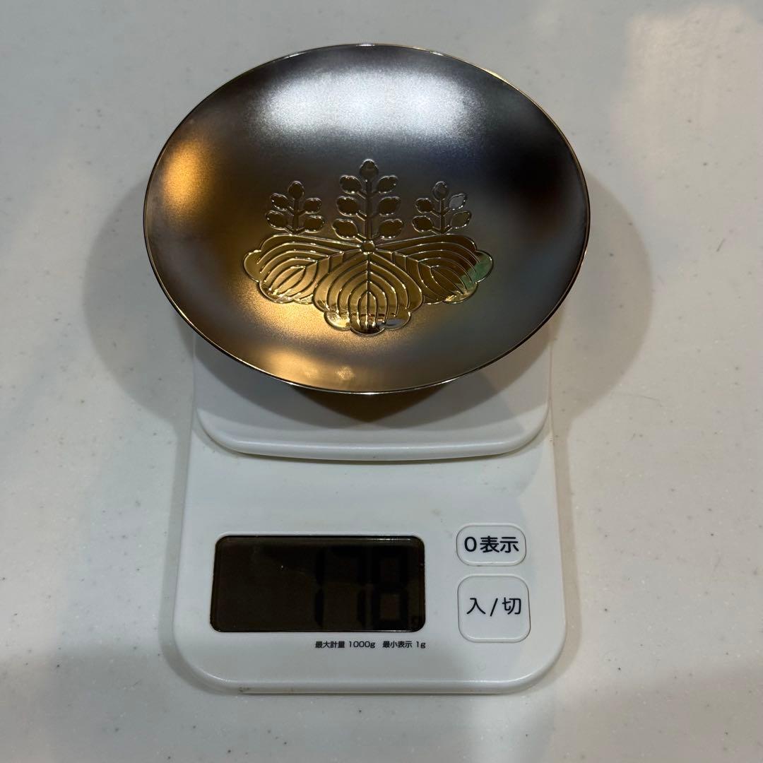 純銀 (大) 銀盃 銀杯 SILVER1000刻印 内閣総理大臣 贈 約178g - メルカリ