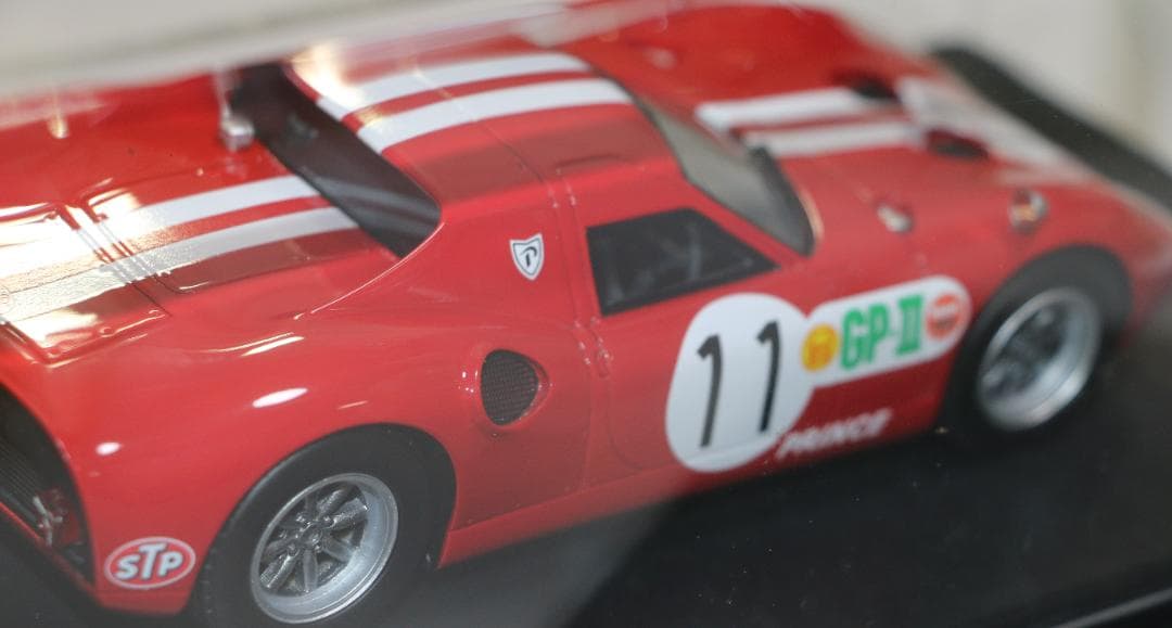 希少インターアライド製1/24プリンスR380（赤）1966日本GP