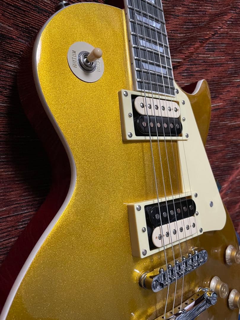 レスポールタイプ　ゴールドトップ　エレキギター