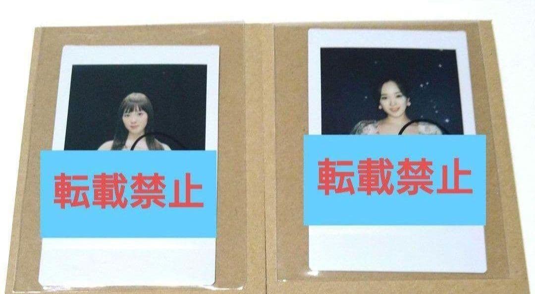 NiziU リオサインインスタント写真ラントレ直筆チェキ