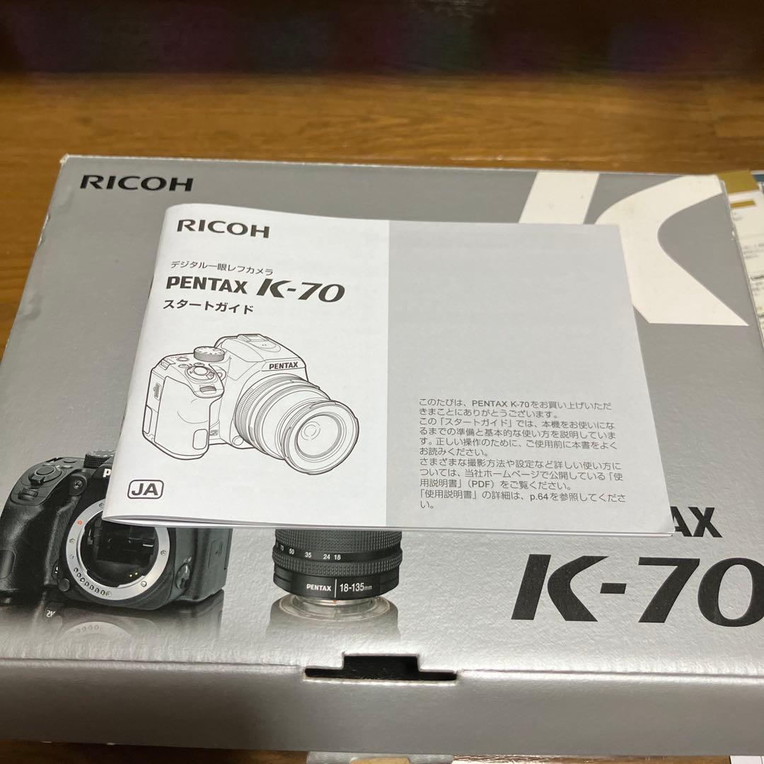 ジャンク品）PENTAX K-70 デジタル一眼レフカメラ 望遠レンズ セット