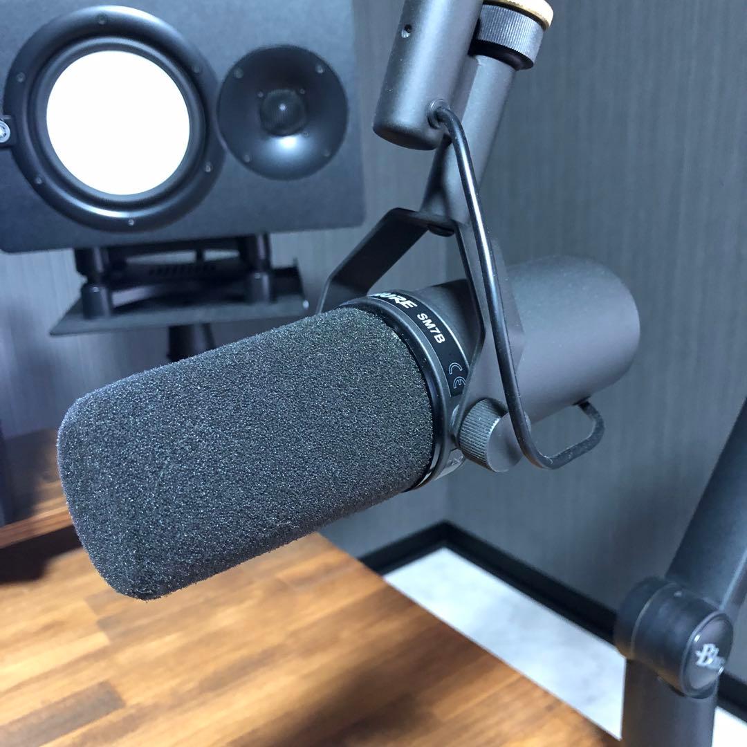 3点セット SM7B ＋ MOTU M2 ＋ FetHead 美品