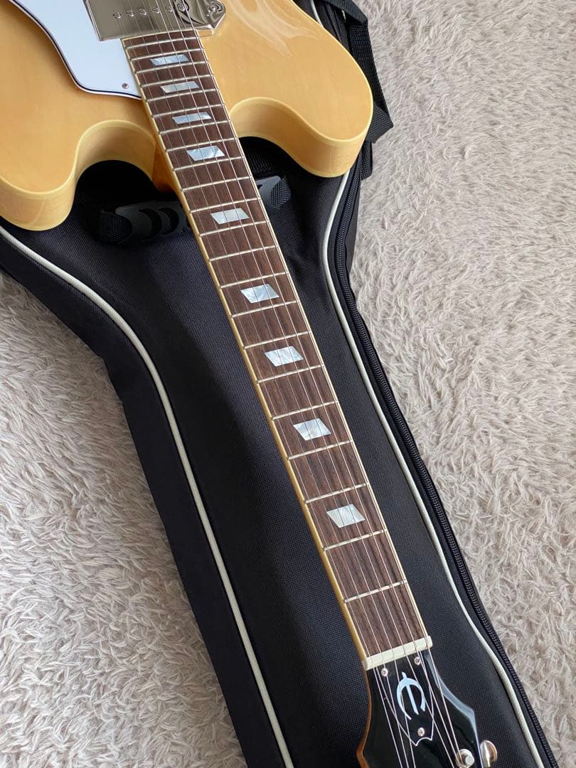 極上美品 エピフォン カジノCasino エレキギター フルアコ 2024年製