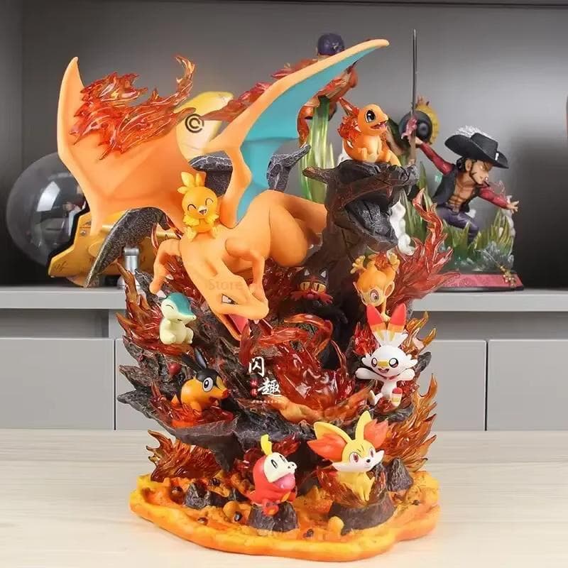 ポケモン フィギュアセット リザードン ヒトカゲ