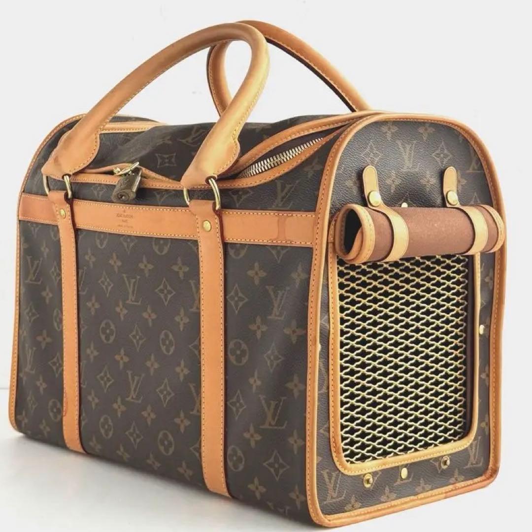 ルイヴィトンLOUIS VUITTONサックシャン40cm・ペットキャリーバッグ