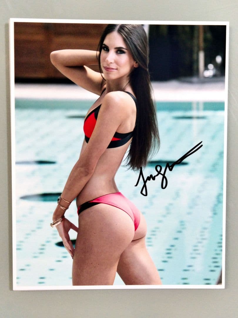 ジェン・セルター直筆サイン入り超大型写真…Jen Selter