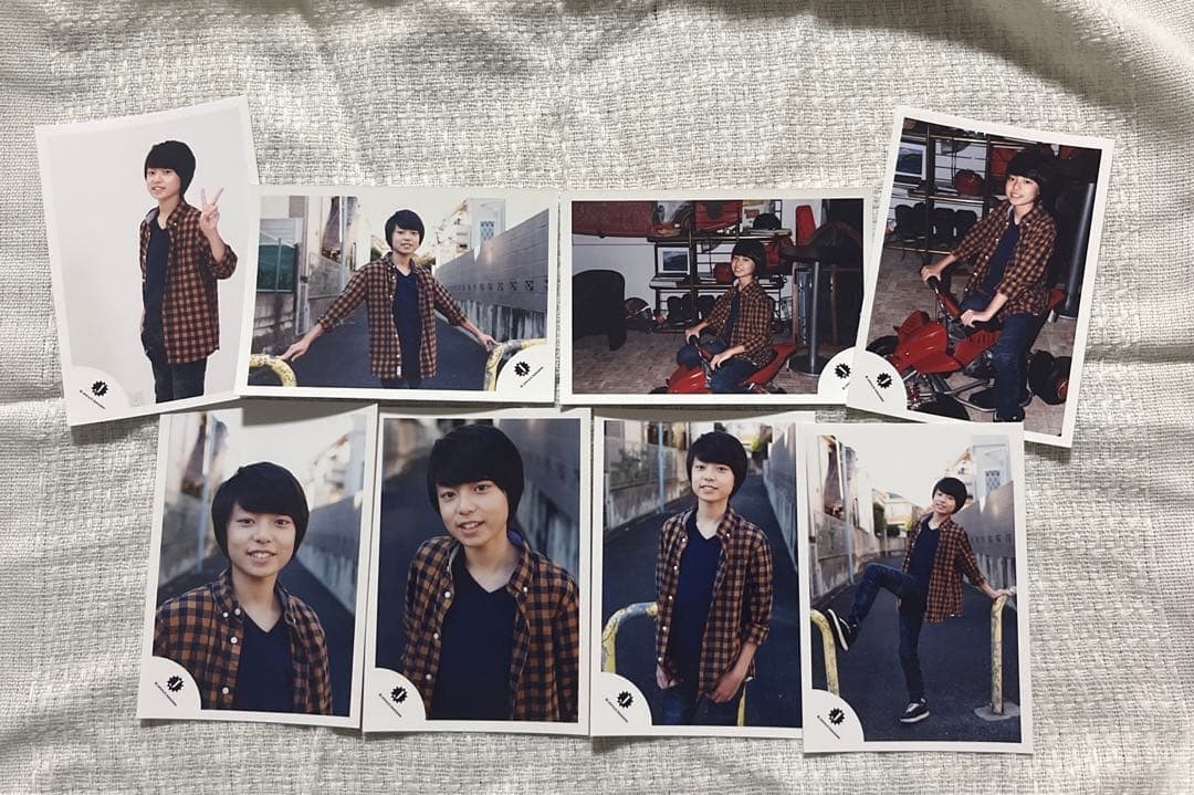 作間龍斗初期公式写真セット