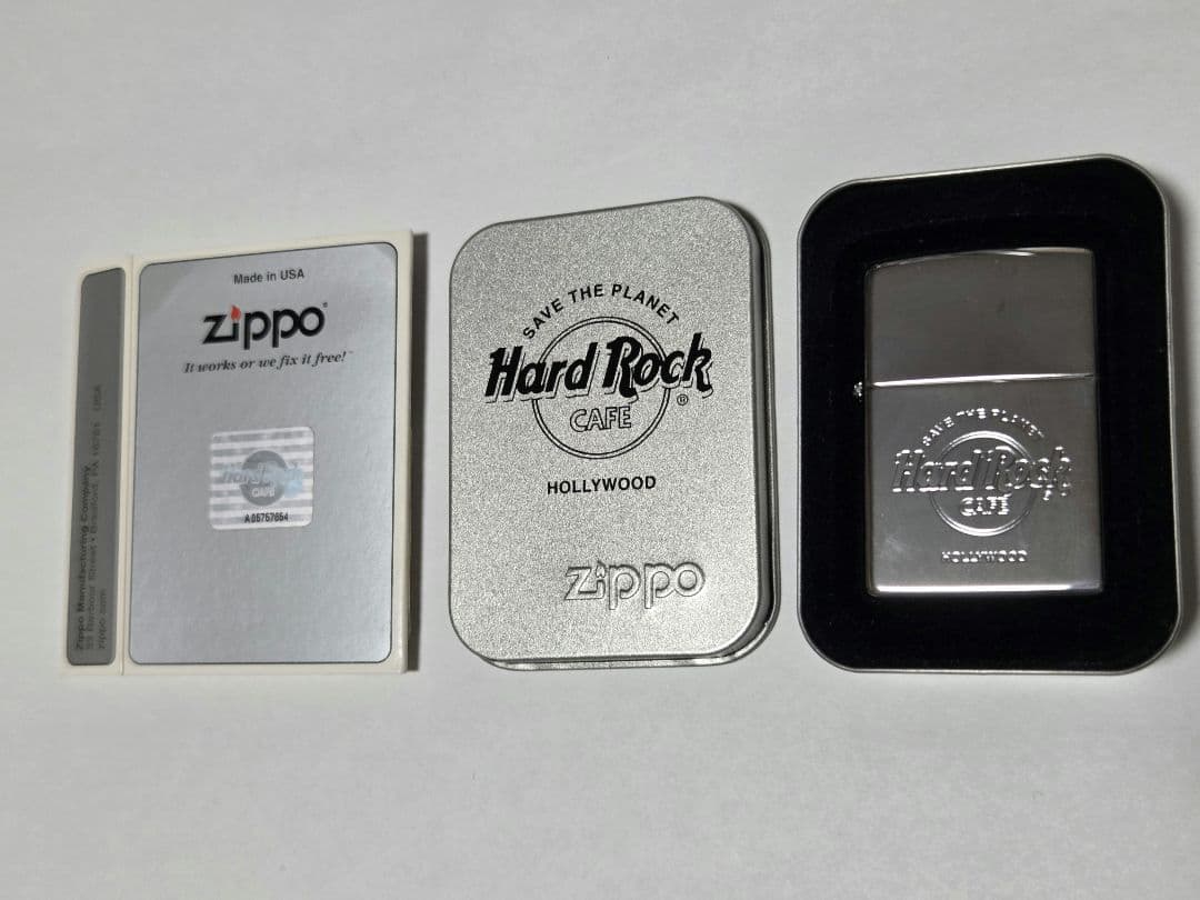 Zippo ハードロックカフェ ハリウッド 新品 - メルカリ