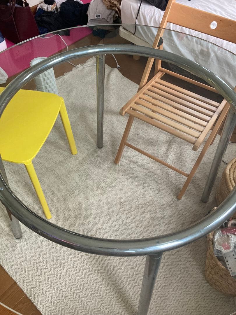 【直接引き取り限定】IKEA SALMI ダイニングテーブル/オールドイケア