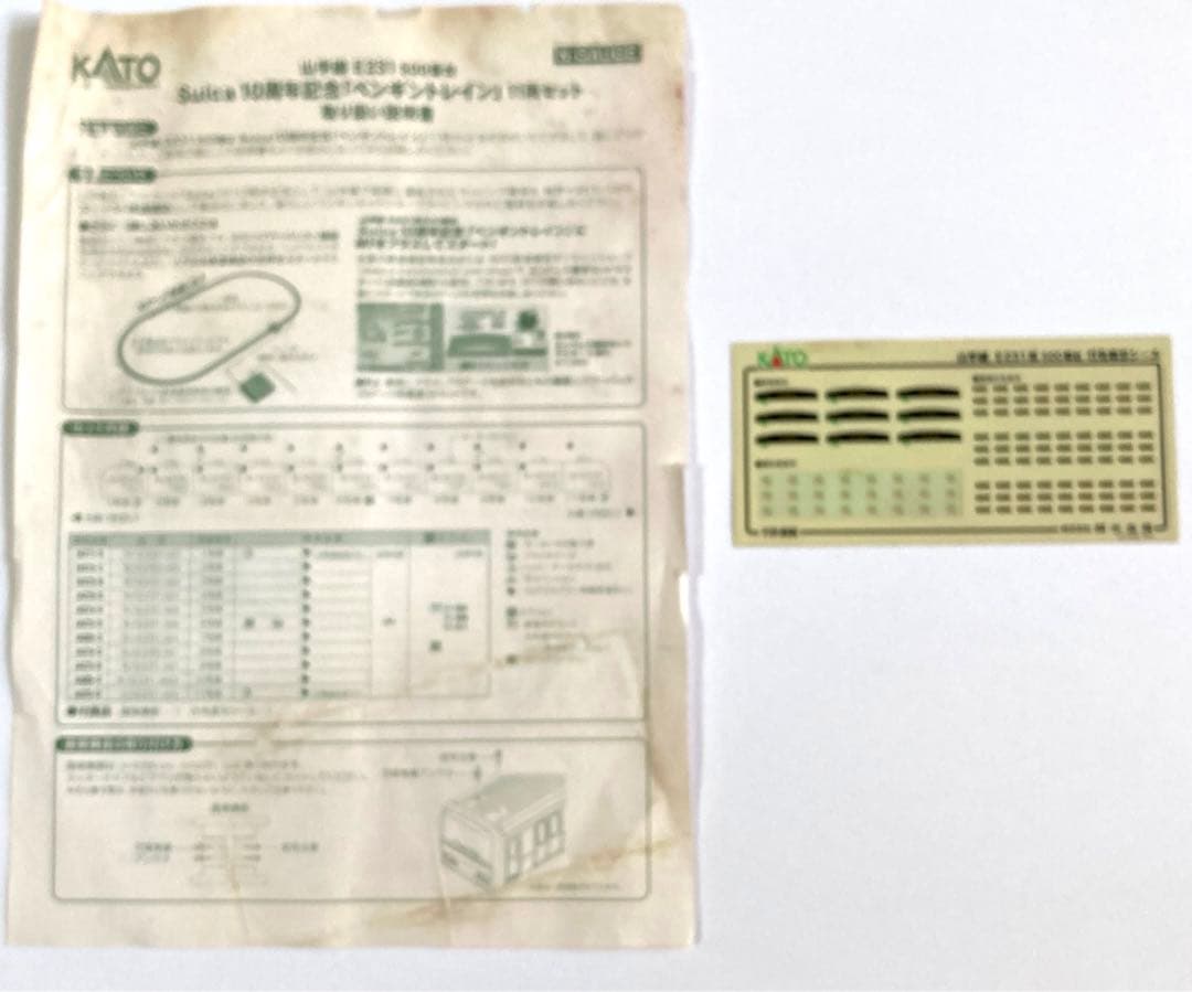 Suica 10周年記念「ペンギントレイン」11両セット￼