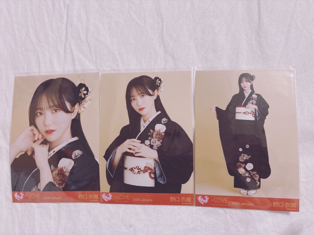 振袖 2025 野口衣織 生写真 コンプ - メルカリ