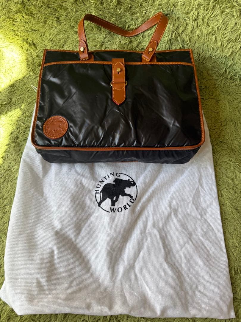 【HUNTING WORLD】 ハンティングワールド　ビジネストートバッグ