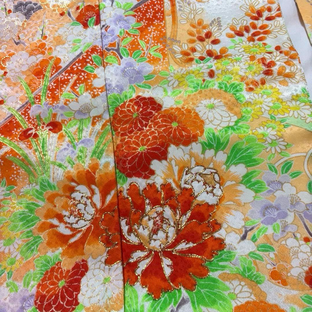 売り切り！本日限定半額！ 七五三 7歳 着物セット 牡丹柄