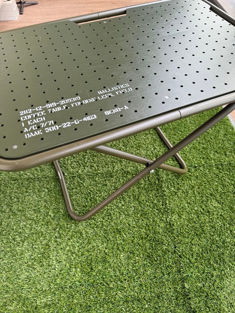 Ballistics バリスティクス ミニローバーテーブル ケース付きバリ