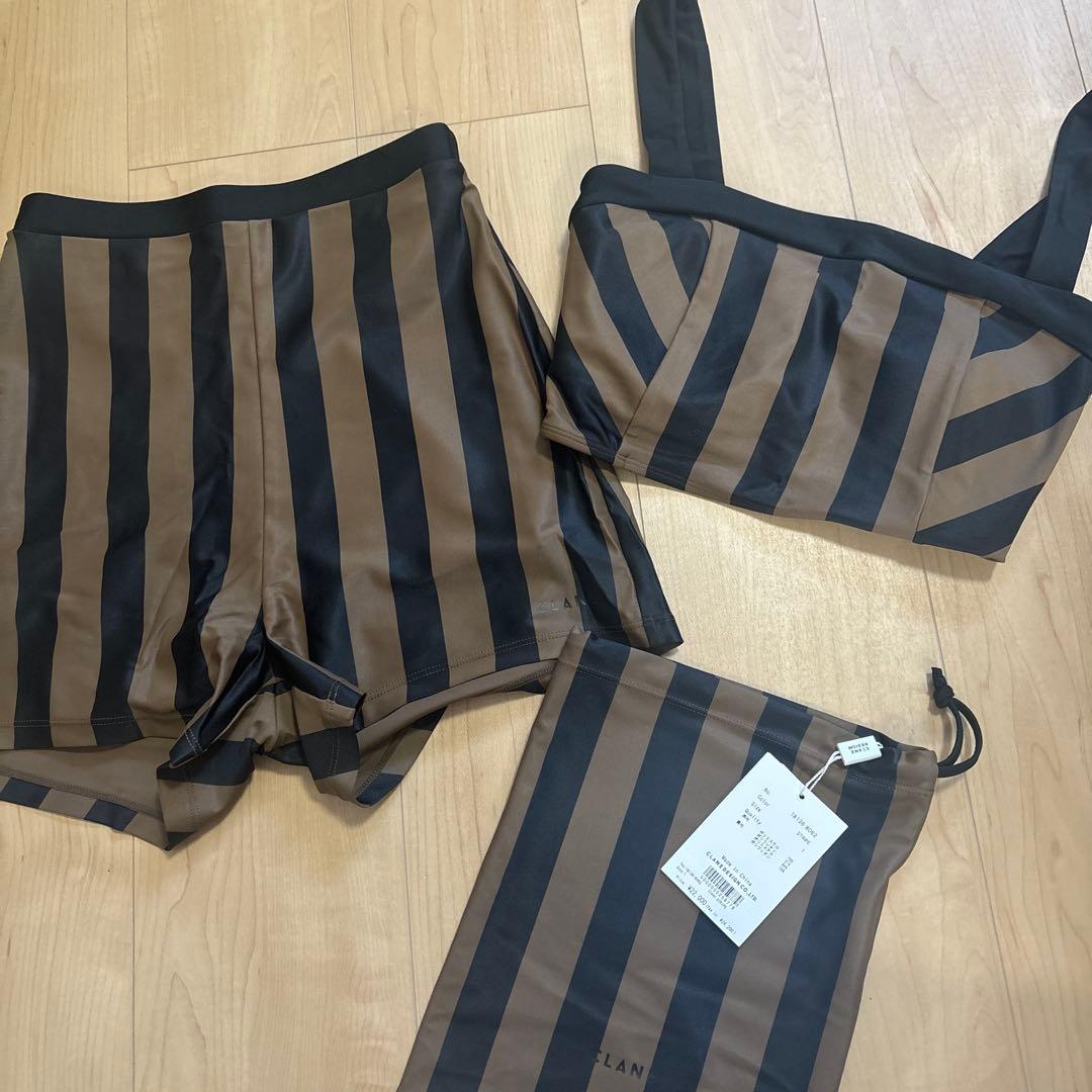 CLANE STRIPESWIMWEAR 水着
