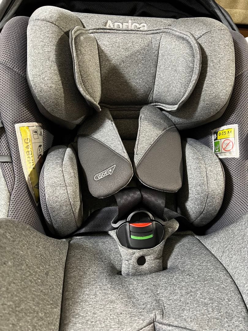 Aprica ISOFIX チャイルドシート グレー