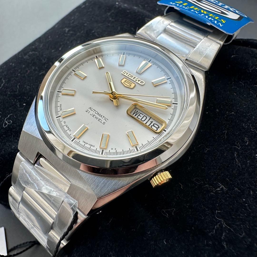 【未使用品】Seiko5 SNKC47J1 逆輸入モデル　7s26