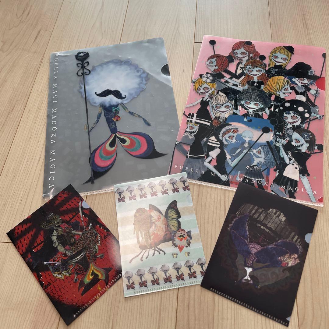 魔法少女まどか☆マギカ 魔女クリアファイル5枚セット - メルカリ