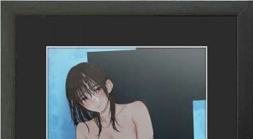 月ノ輪ガモ先生描き下ろし A3複製原画　新品未開封　メロンブックス