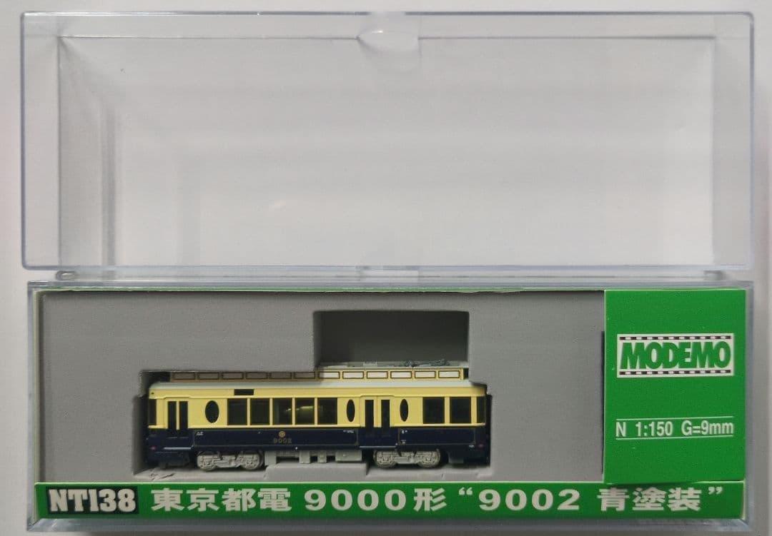 鉄道模型 東京都電 9000形 9002 青塗装