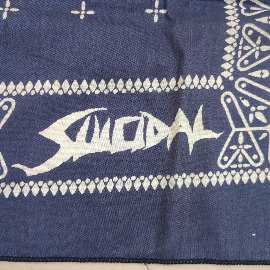 ビンテージバンダナ未使用　90年代物スーサイダルデンデンシーズ　クロス柄