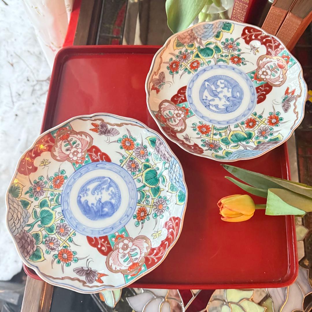 祝ジャングリアお値下げ‼️いいとこどり伊万里Dragon❌あじさい大皿と膾皿