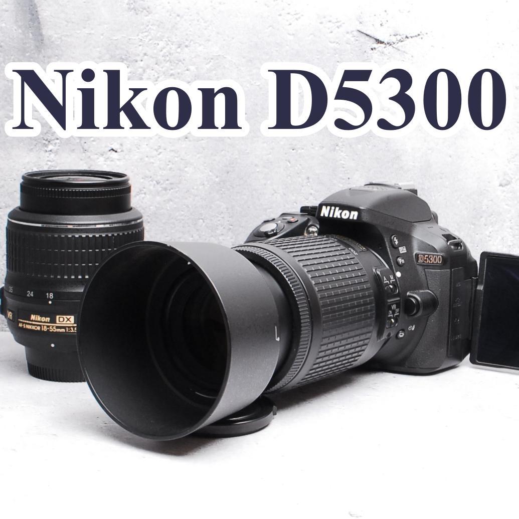 Nikon ニコン D5300 一眼レフカメラ Wi-Fi搭載
