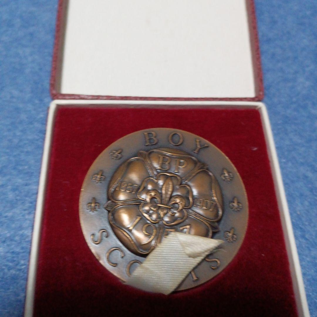 希少メダル BP生誕100周年 ボーイスカウト 1957年 メダル