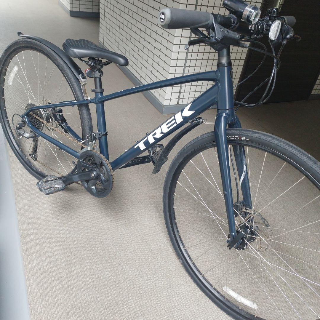 Trek FX 2 DISC XS クロスバイク ネイビー