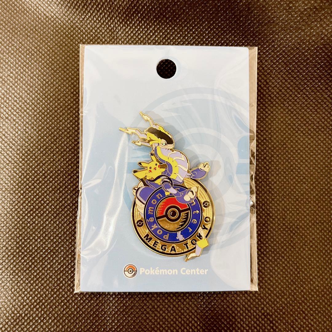 ポケモンセンター ロゴピンバッジ ピンズ ポケモンセンター メガ