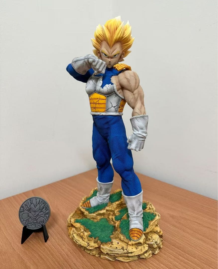 ドラゴンボール ベジータ ガレキ ガレージキット スタチュー X⑦⑧