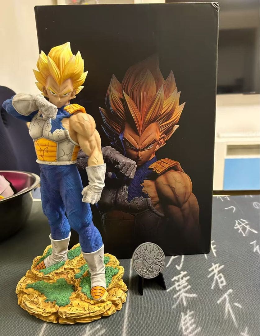 ドラゴンボール ベジータ ガレキ ガレージキット スタチュー X⑦⑧