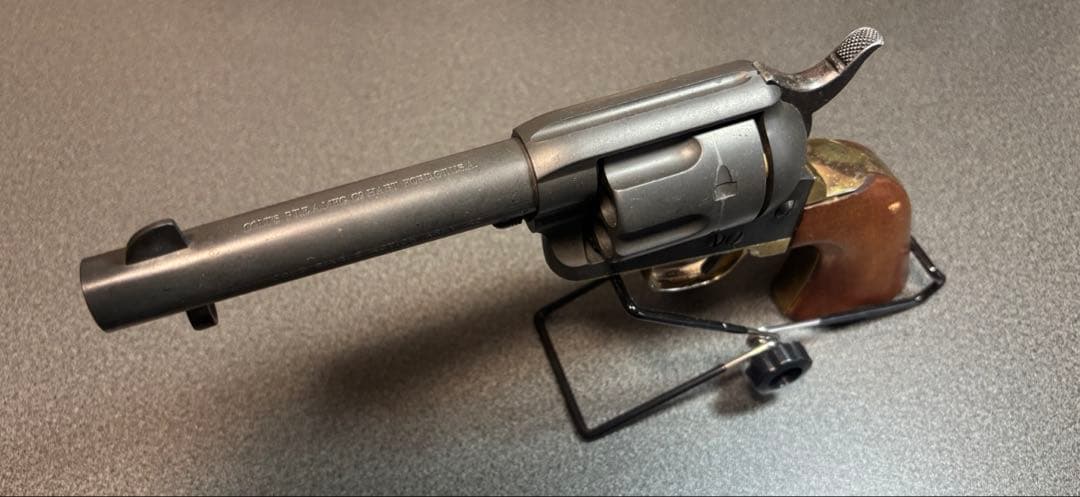 ハドソン コルト SAA HW シビリアン 木製グリップ モデルガン マルイ