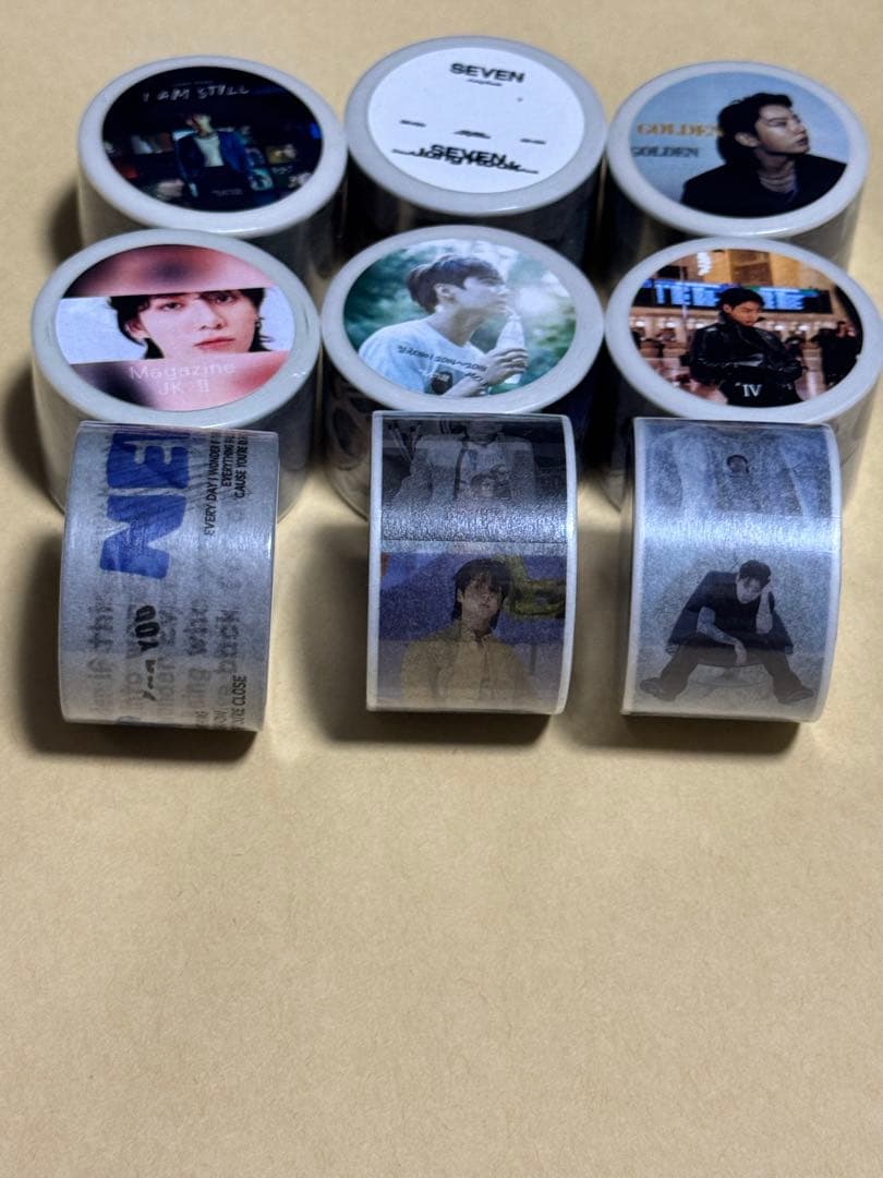 BTS ジョングク マステ マスキングテープ 9種