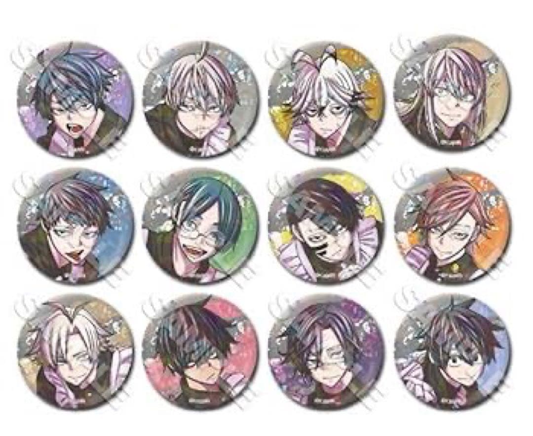 10box まとめ売り　桃源暗鬼 ホログラム缶バッジ マズル メイド　缶バッジ