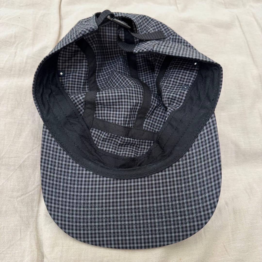 Supreme Cordura Plaid Camp Cap ブラック 25ss Supreme Big Plaid