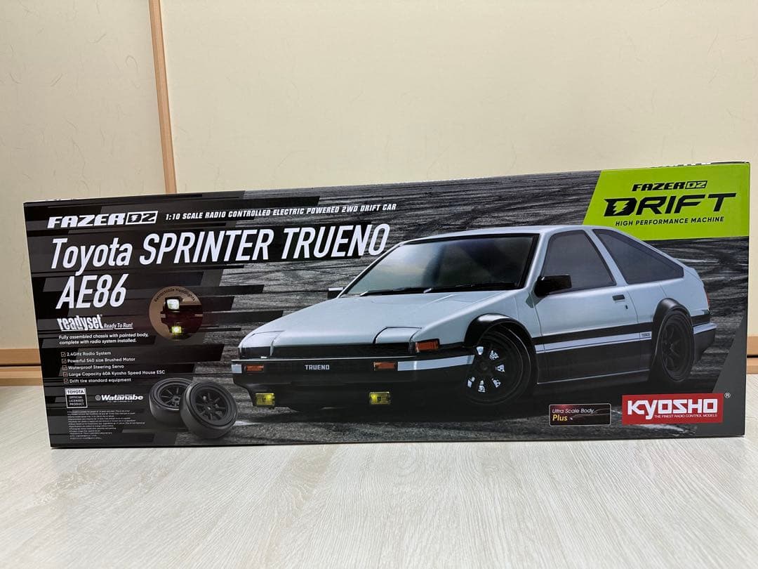 1/10 FAZER D2 レディセット トヨタ スプリンター トレノ AE86 - メルカリ