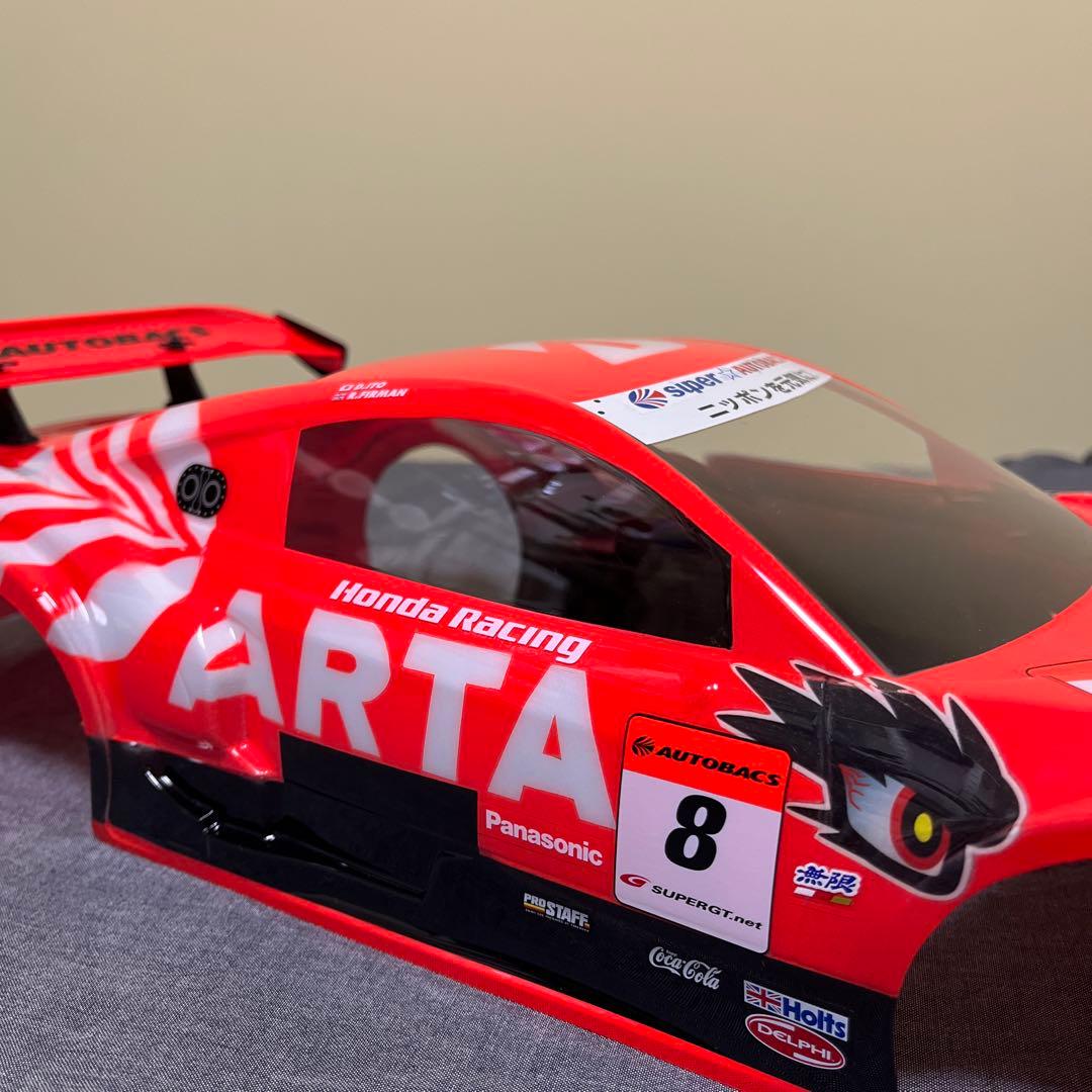 タミヤ ラジコン　1/10 レイブリックNSX改　ARTA 風　NSX ボディー