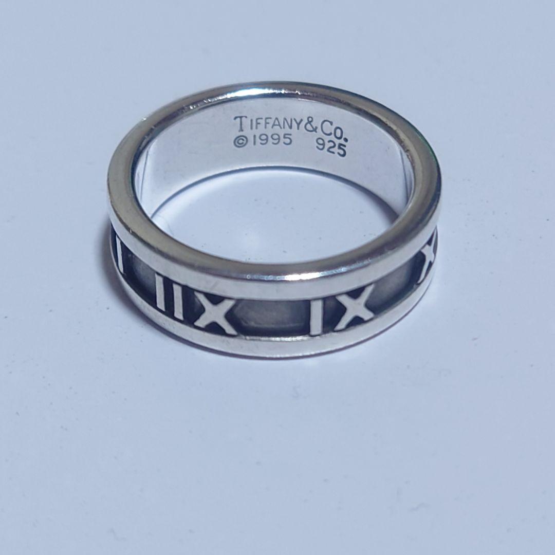 美品 ティファニー リング アトラス 12号 シルバー925