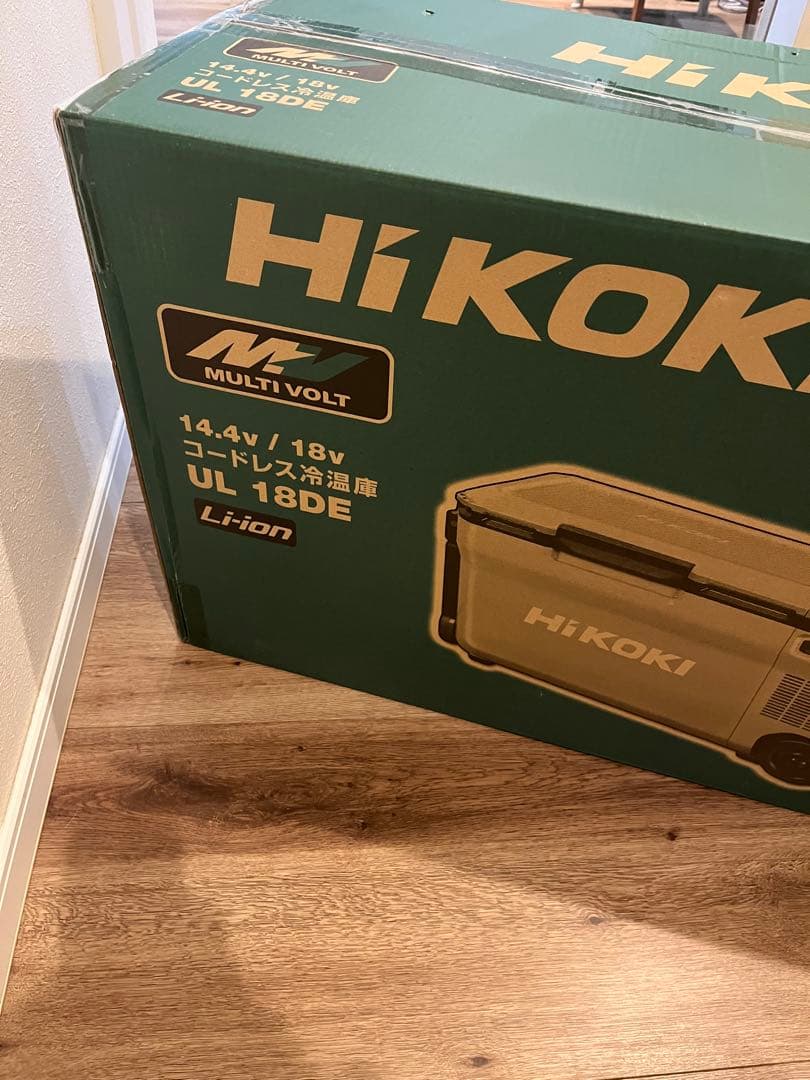 ハイコーキ　コードレス冷温庫　UL18DE 新品　フォレストグリーン　電池付送込